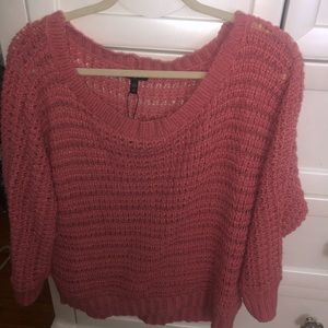 Express size small soft knit sweater